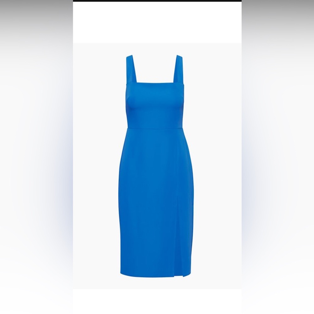 Aritzia babaton 90’s slit mini dress.